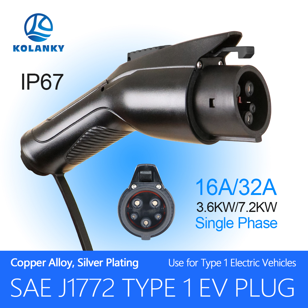 Ev Charger Adapter - محول قابس شاحن Kolanky-EV ، نوع