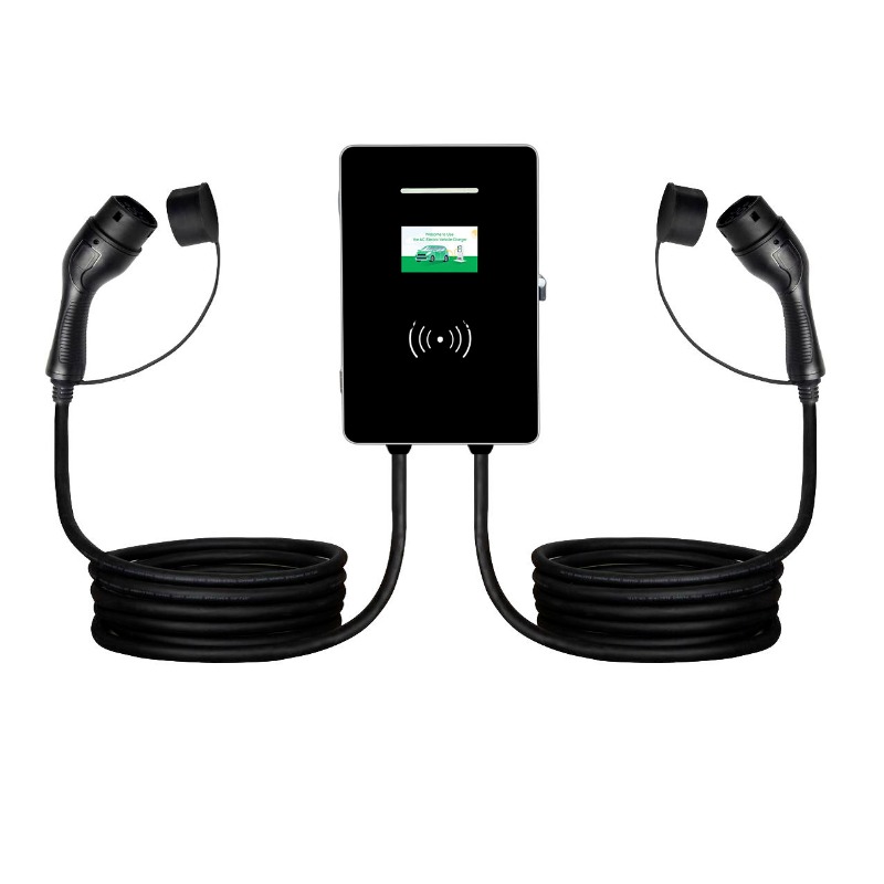 Type 2 Charger - شاحن سيارات كهربائية مزدوج مثبت على