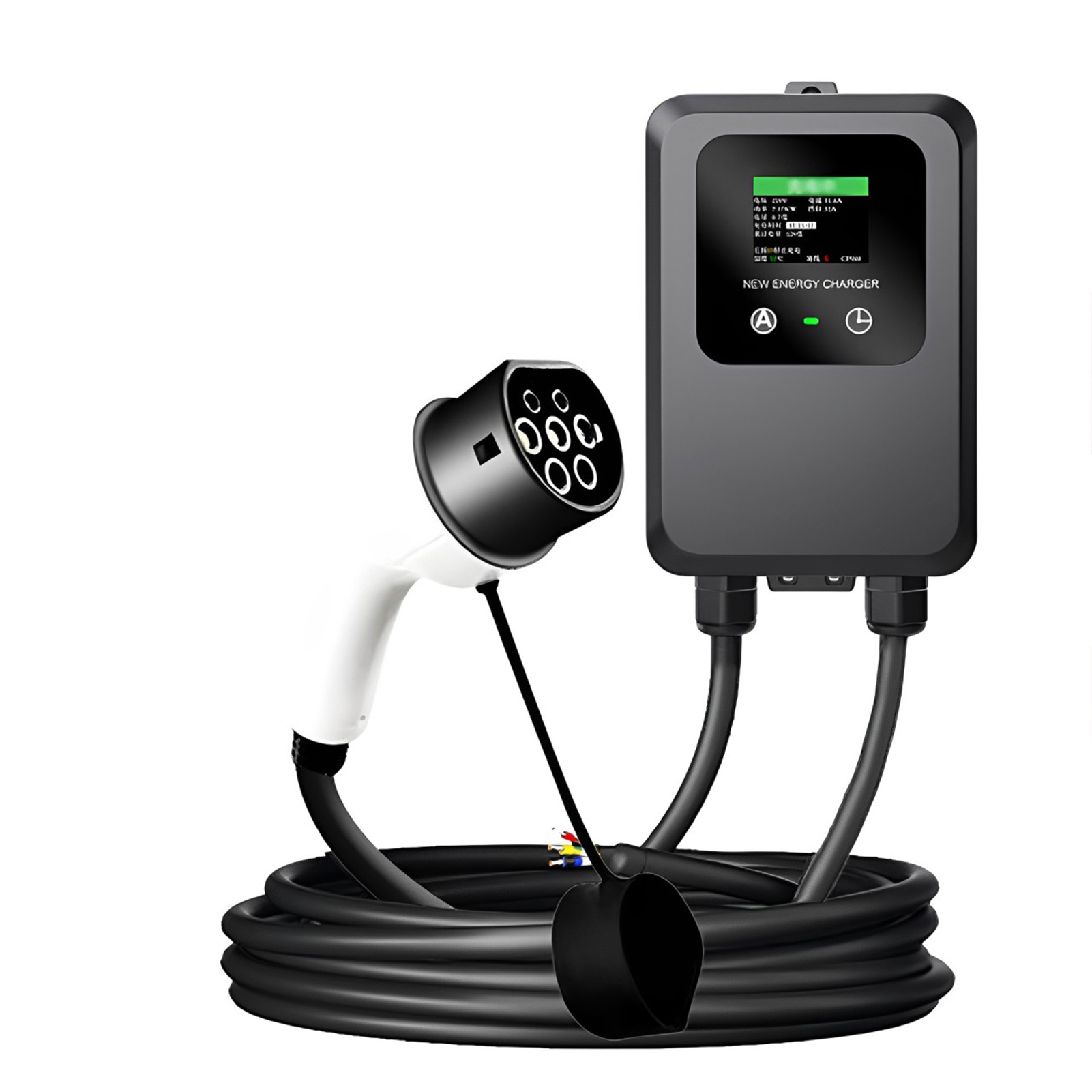 Wallbox Ev - شاحن سيارات كهربائية 32A-24A-16A-8A 7KW 1