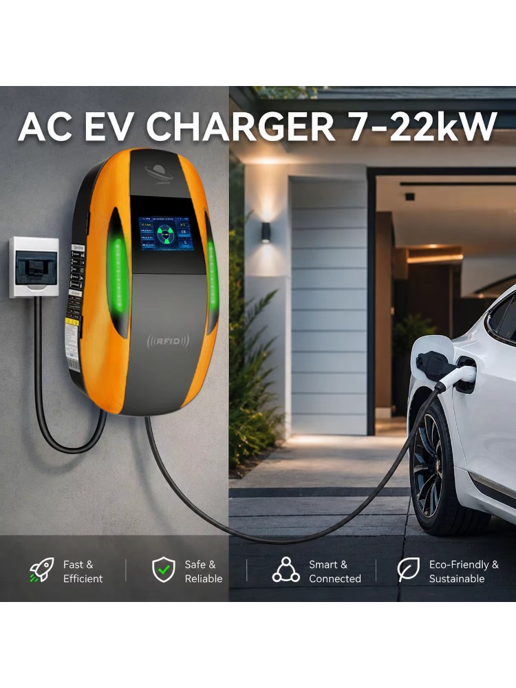 شاحن سيارات كهربائية AC مقاوم  - مراجعة Ev Charging Pile وسعره
