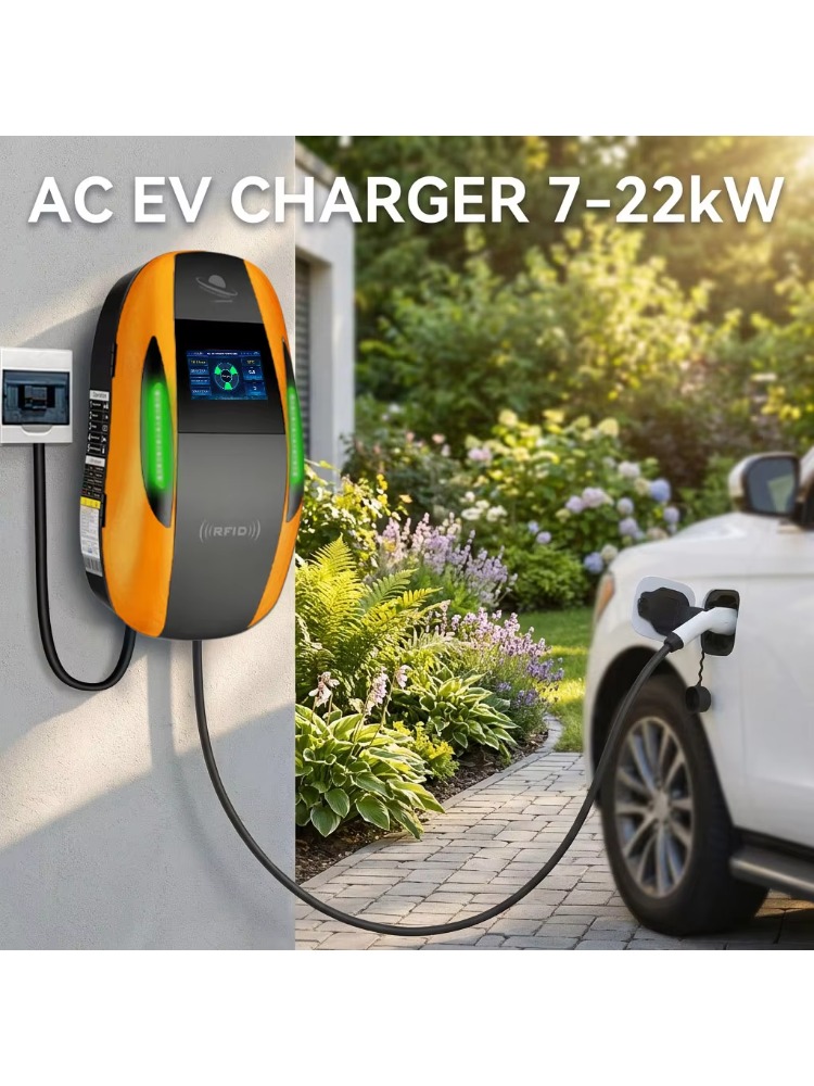 شاحن سيارات كهربائية AC مقاوم  - مراجعة Ev Charging Pile وسعره