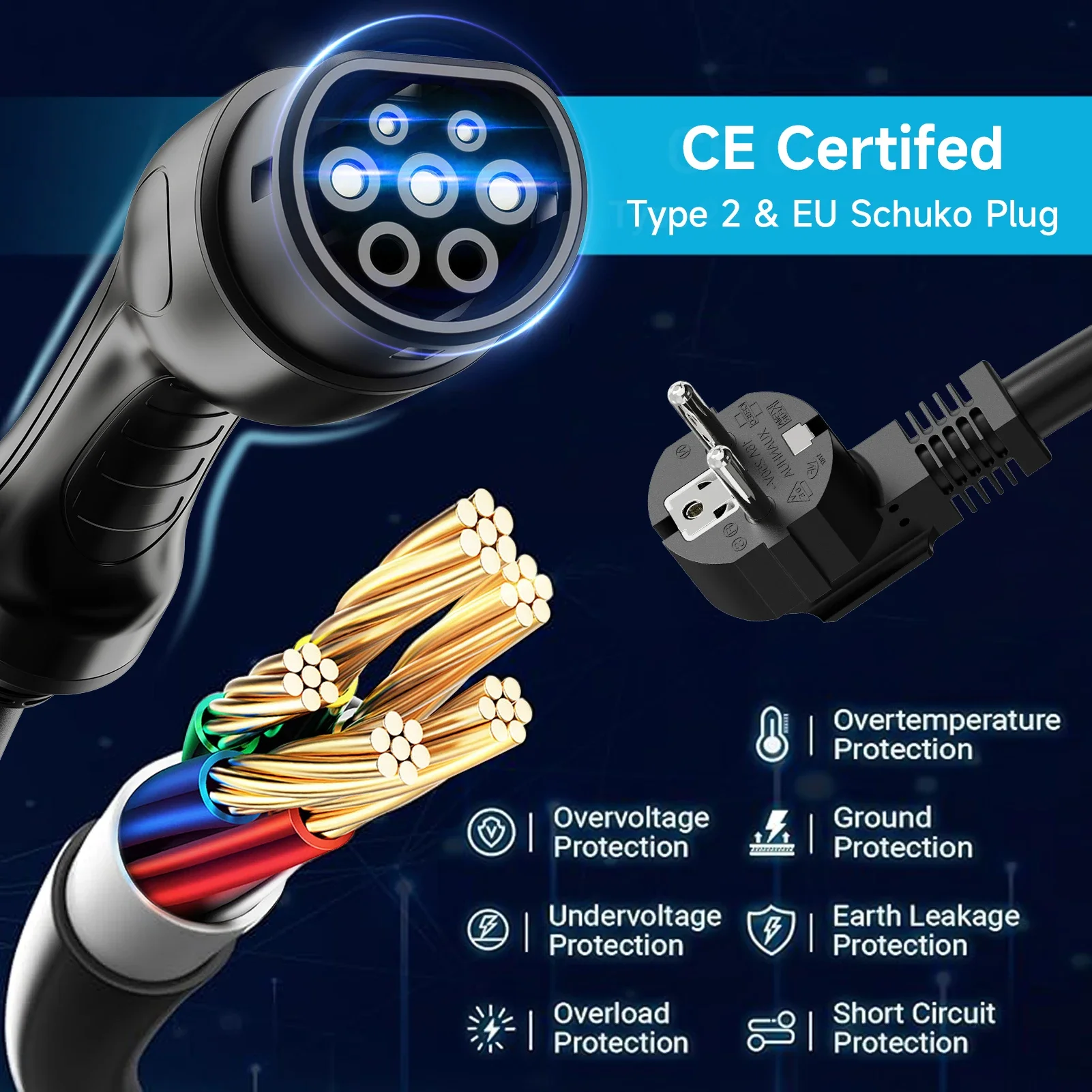 AFEEV نوع 2 شاحن سيارات كهربائ - مراجعة Home Ev Charger وسعره