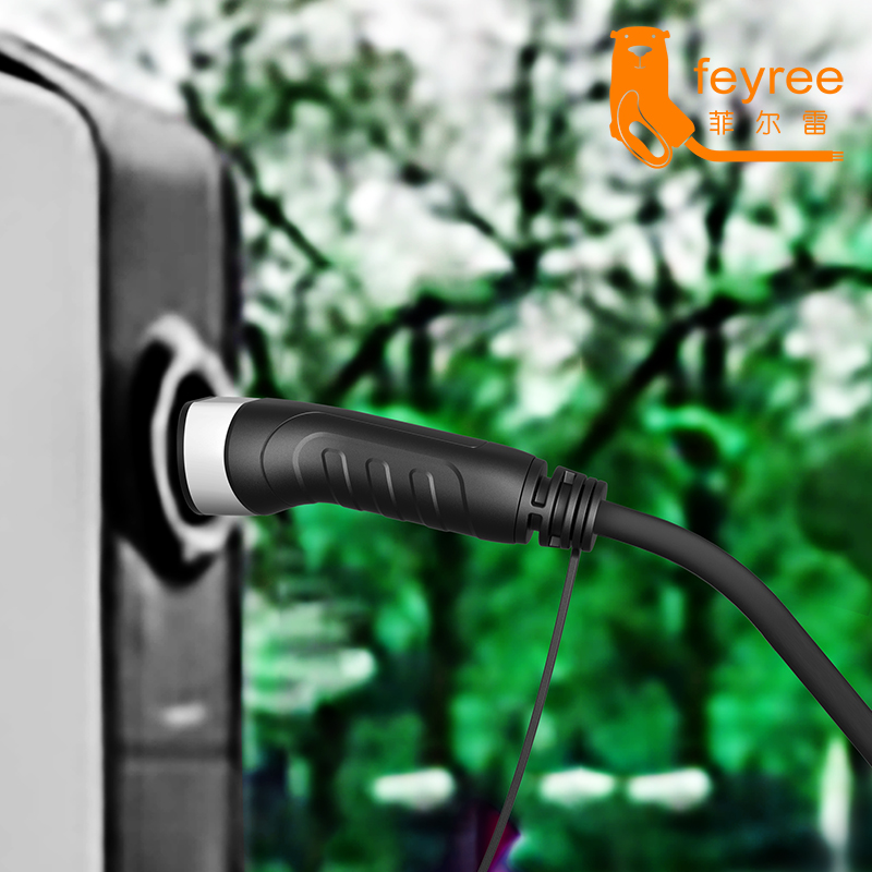 Feyree Type2 ذكر التوصيل شاحن  - مراجعة Ev Charger Adapter وسعره