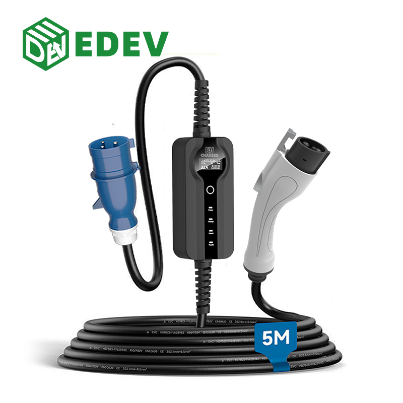 شاحن EDEV EDEV-1 المحمول للسيا - مراجعة Home Ev Charger وسعره