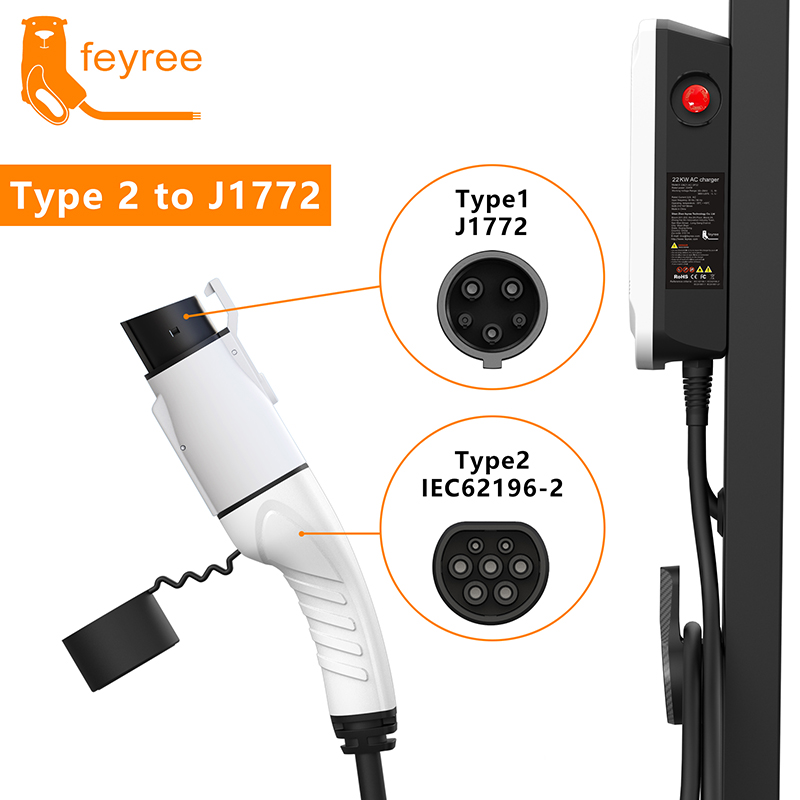 محول شاحن سيارات كهربائية Feyr - مراجعة Ev Charger Adapter وسعره