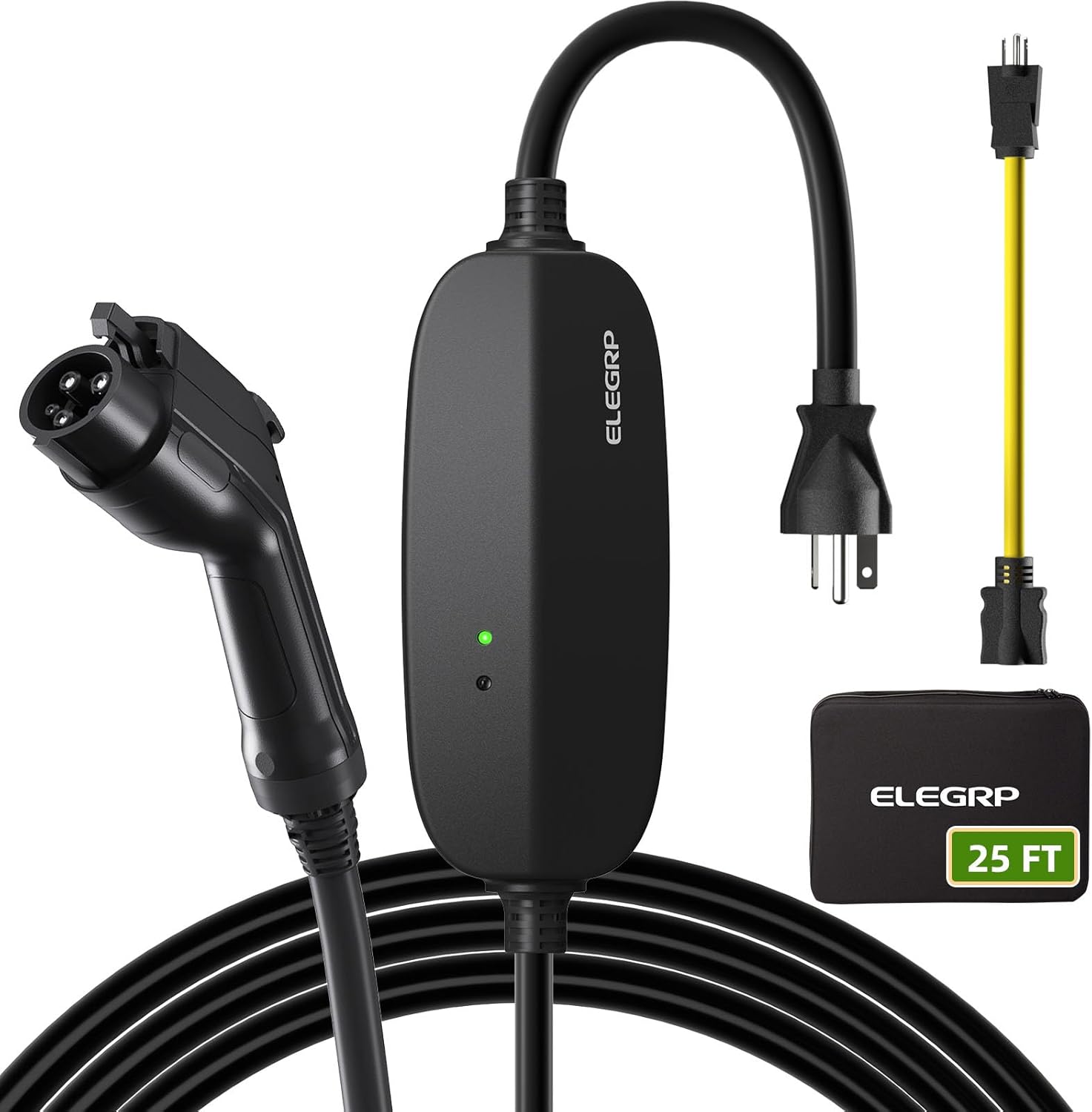 محطة شحن سيارات كهربائية ELEGR - مراجعة Portable Ev Charger وسعره