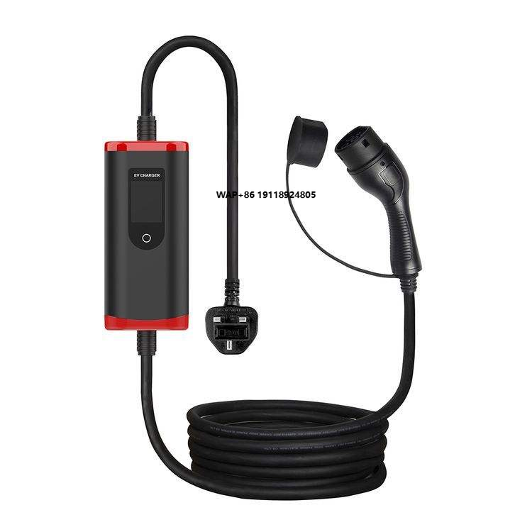 شاحن سيارات كهربائية محمول 7 ك - مراجعة Portable Ev Charger وسعره