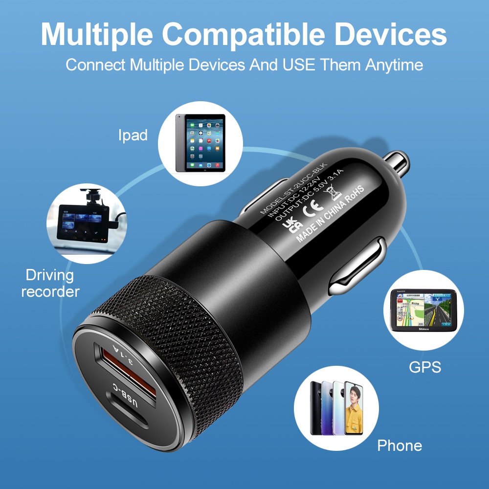 شاحن سيارة USB بقوة 66 واط، من - مراجعة Fast Ev Charger وسعره