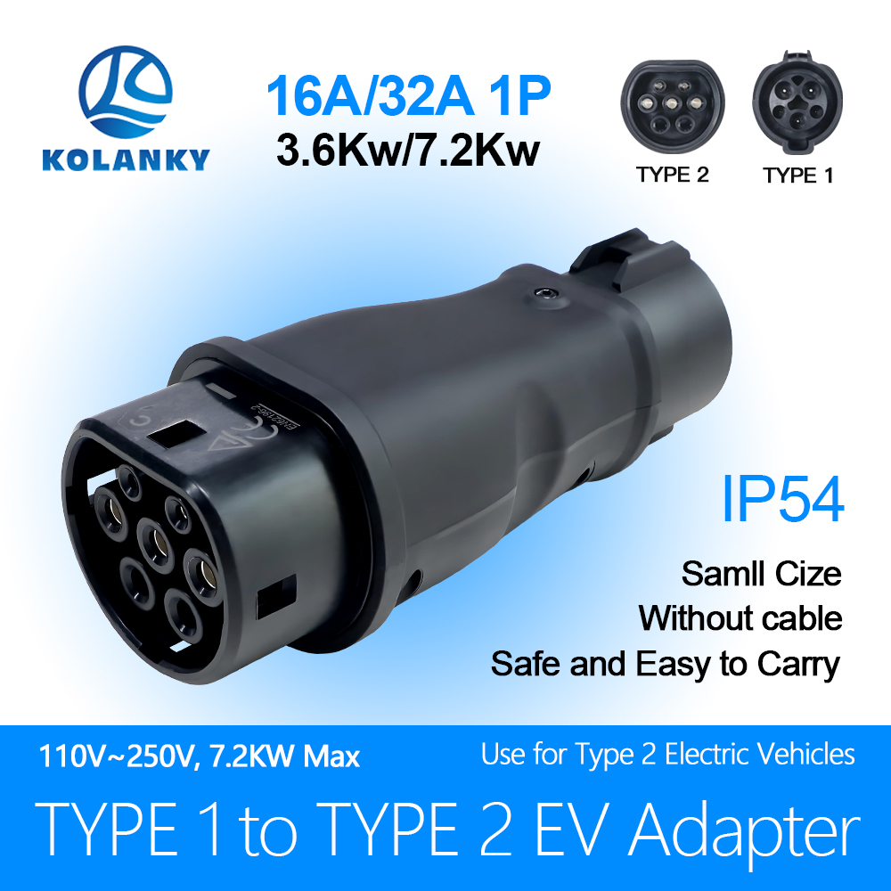 محول شاحن كهربائي من النوع 1 إ - مراجعة Ev Charger Adapter وسعره