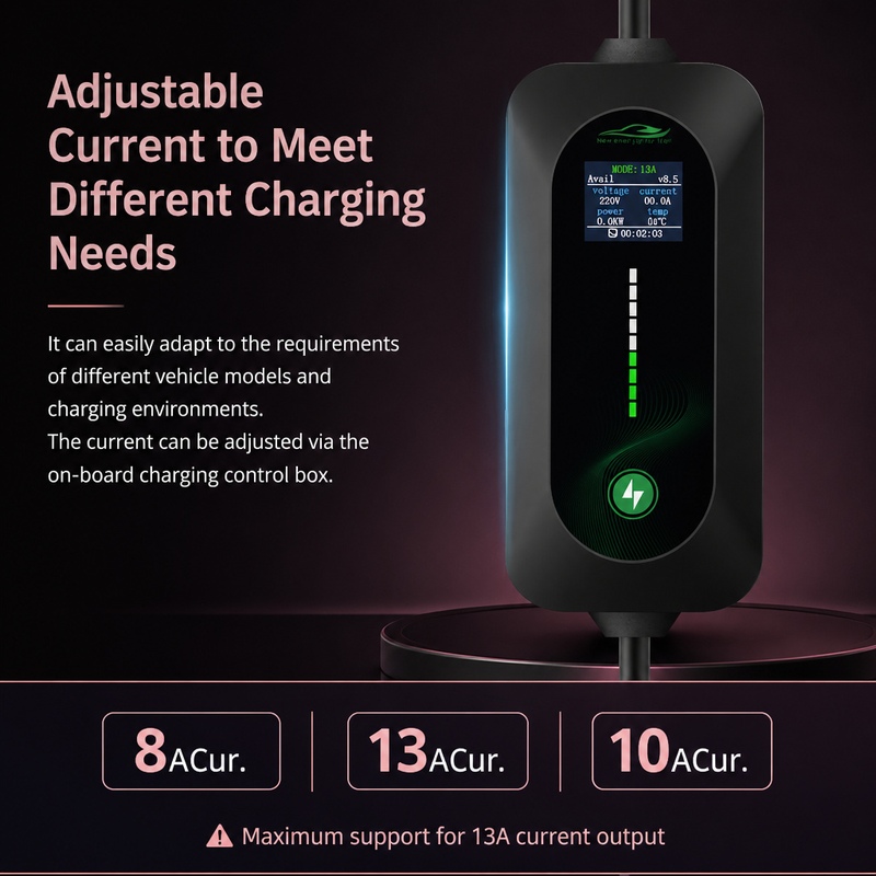 شاحن سيارات كهربائية محمول من  - مراجعة Portable Ev Charger وسعره