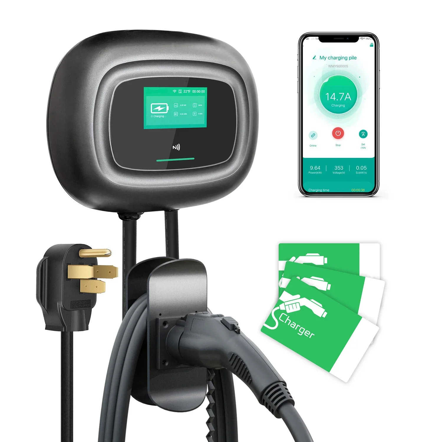 شاحن سيارات كهربائية جديد من ن - مراجعة Type 2 Charger وسعره