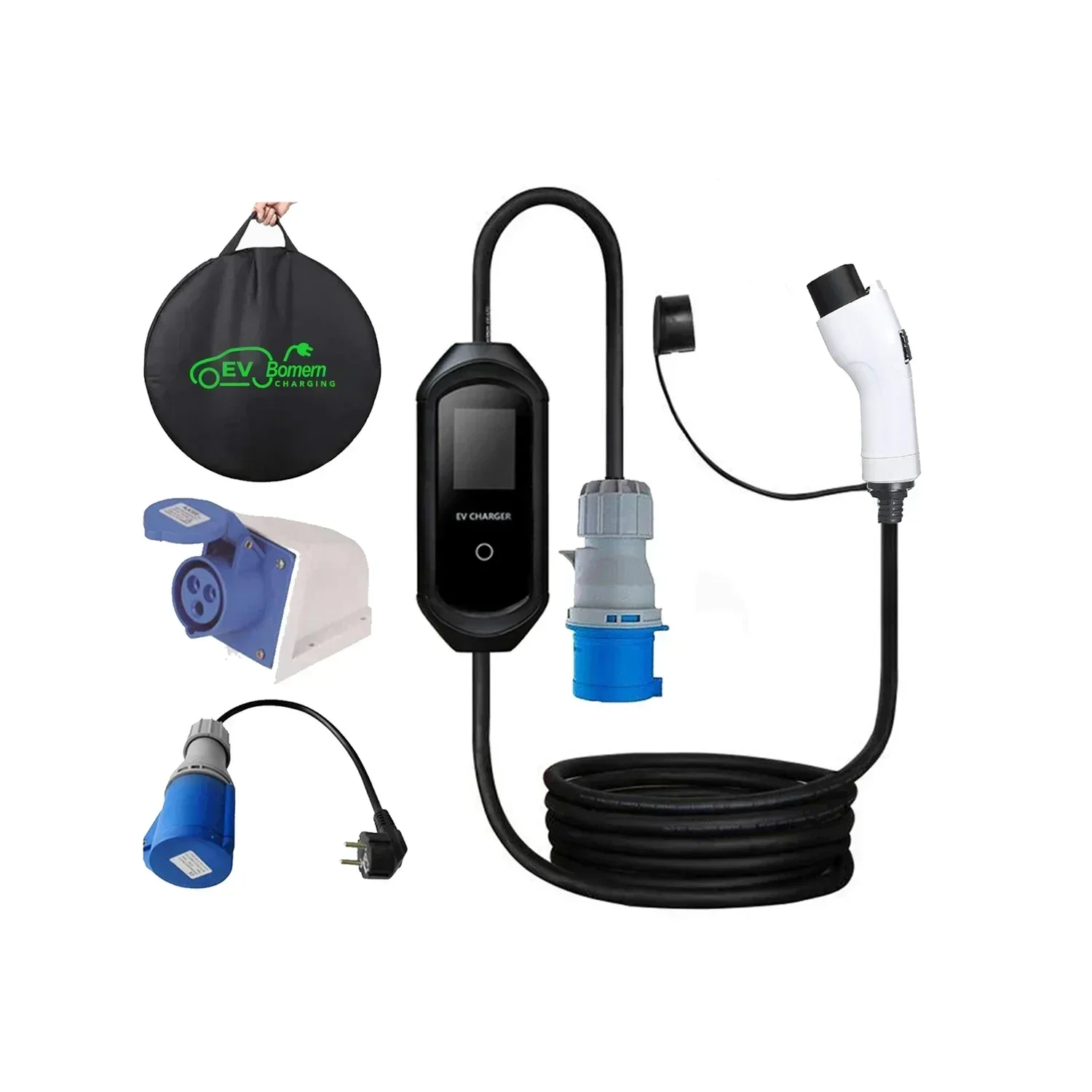 2025 شاحن Byd Ev 32 أمبير 7 كي - مراجعة Portable Ev Charger وسعره